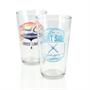 Star Wars Pint Glass Set | Lando's Lounge & Jedi Gym Pint Glasses | Set Of 2