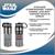Star Wars Stormtroopers "Vader's Coming, Look Busy" Canteen Water Bottle | Holds 18 Ounces