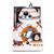 Star Wars BB-8 Stylized 7 Inch Plush With Enamel Pin