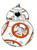 Star Wars BB-8 Stylized 7 Inch Plush With Enamel Pin