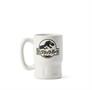 Jurassic Park Japanese Logo 3.5â€ x 3.3â€ Ceramic Mini Mug