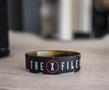 The X Files Logo Rubber Wristband