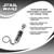 Star War Mini Lightsaber Flashlight Key Chain: Yoda