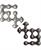 Hanayama Level 2 Cast Metal Brain Teaser Puzzle - Dot