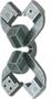 Hanayama Level 6 Cast Metal Brain Teaser Puzzle - Chain