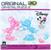 Disney Mickey & Minnie Mouse Heart Hands 68 Piece 3D Crystal Jigsaw Puzzle