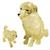 Dog and Puppy 47 Piece 3D Crystal Jigsaw Puzzle