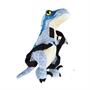 Jurassic World Raptor 16 Inch Plush Backpack