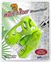Wash N Roar Sculpted T-Rex Skull Shower Head | Lime Green