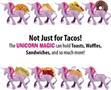 Unicorn Magic Sculpted Taco & Snack Holder