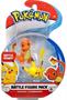 Pokemon 2 Inch Battle Figure Pack | Pikachu vs. Charmander