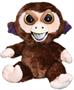 Feisty Pets 8" Plush, Grandmaster Funk the Monkey (Sly Grin)