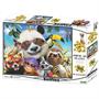 Howard Robinson Wild Beach Party Selfie Super 3D 500 Piece Jigsaw Puzzle