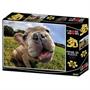 Pugsley The Nose Knows Super 3D 500 Piece Jigsaw Puzzle For Adults And Kids
