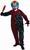 Creepo the Clown Jumpsuit Costume Adult