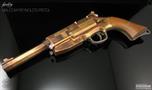 Firefly Mal Reynolds' Metal Plated Pistol Prop Replica