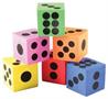 MINI FOAM DICE/6-PC (include 6 units)
