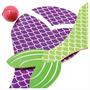 MERMAID TAIL PADDLE BALLS (include 12 units)
