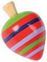 PAINTED WOOD SPIN TOPS/6-PC (include 6 units)