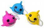 SQUISHY SHARK W/GLITTER EYES (include 12 units)