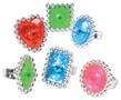 Jumbo Jewel Rings (Include 12 Units)