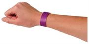 Adhesive Event Bands/Purple 100-Pc (Include 100 Units)