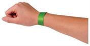 Adhesive Event Bands/Green 100-Pc (Include 100 Units)