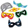 Foam Superhero Masks (Include 12 Units)
