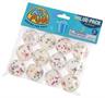Glitter Balls W/Stars/35Mm (Include 12 Units)