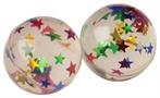 Glitter Balls W/Stars/35Mm (Include 12 Units)