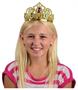 Metallic Gold Tiaras W/Stones (Include 12 Units)