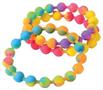 Silicone Bead Bracelets (Include 12 Units)
