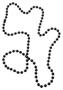 Met Black Beads/12/4-Pk Hang Tag (Include 12 Units)