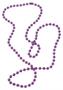 Met Purple Beads/12/4-Pk Hang Tag (Include 12 Units)
