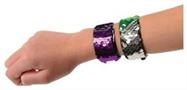 Mermaid Sequins Slap Bracelet/6-Pc (Include 6 Units)