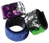 Mermaid Sequins Slap Bracelet/6-Pc (Include 6 Units)