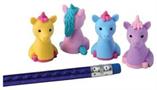 Unicorn Erasers/6-Pc (Include 6 Units)