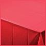 Plastic Table Cover/Red (Include 1 Units)
