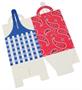 Bandana Cupcake Box (Include 12 Units)