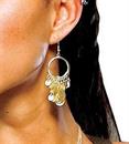 300 Spartan Queen Gorgo Coin Earrings Prop Costume
