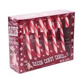 Bacon Flavored Candy Canes Box Of 6