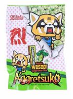 Sanrio Aggretsuko Roasted Wasabi Coated Green Peas | 3.88 Ounce Pack