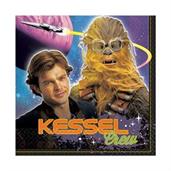 Star Wars Han Solo 6.5" Lunch Napkins, 16-Pack
