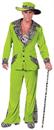Green Pimp Adult Costume & Hat