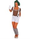 Chocolate Worker/Oompa Loompa Women's Costume