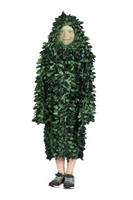 Leafy Camo Suit Kids Costume | Bushman Costume | One Size Fits Up to Size 10