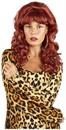 Curly Red Synthetic Wig Costume Accessory for Adults Inspired by Married With Children Peg Bundy| One Size Fits Most