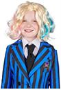 Wednesday Inspired Gothic Girls Friend Blonde Child Costume Wig