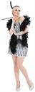 Silver Flapper Adult Costume - Large