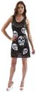 Sequin Skull Dress Adult Costume - Large/X-Large